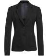 BK506 2379 Brook Taverner Ladies Jersey Stretch Libra Jacket Black colour image